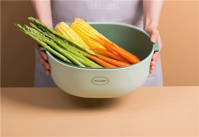 야채 세척 분지 주사 금형